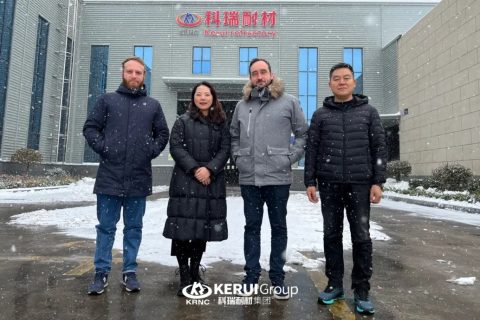 『龙年新征程』热烈欢迎意大利客人到访满冠体育耐材集团参观考察！